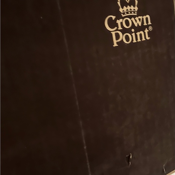 RARE & VINTAGE COMPLETE 18pc Punch Bowl Set Crown Point by Anchor Hocking NEW - Picture 10 of 13